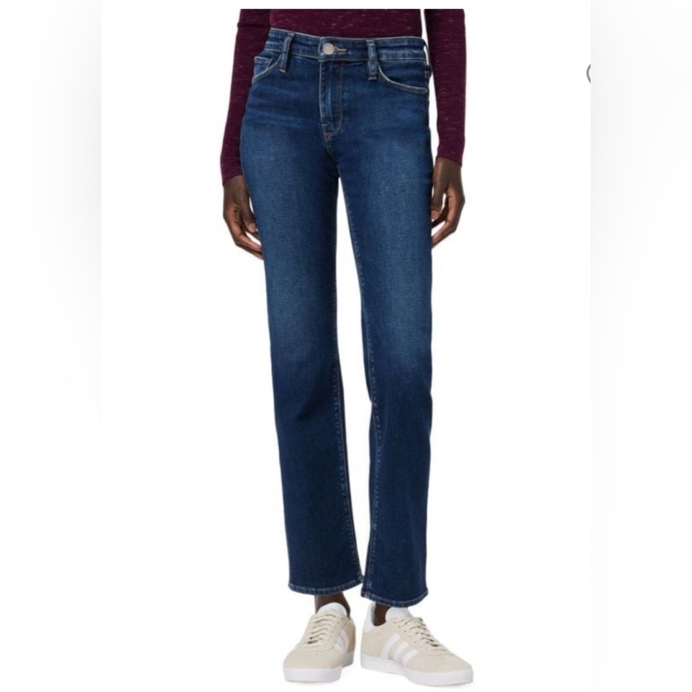 HUDSON Nico Mid Rise Straight Leg Jeans; worn once